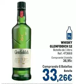 Makro Glenfiddich - whisky 12 oferta