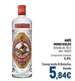 Makro Mono - anís oferta