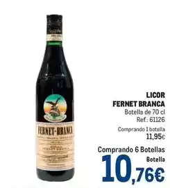 Makro Fernet branca - licor oferta