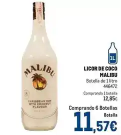 Makro Malibú - licor de coco oferta