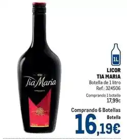 Makro Tia maría - licor oferta