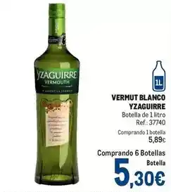 Makro Yzaguirre - vermut blanco oferta