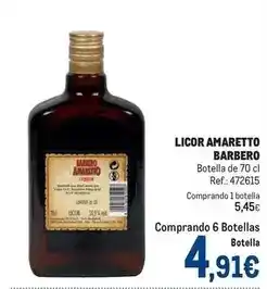 Makro Amaretto - licor oferta