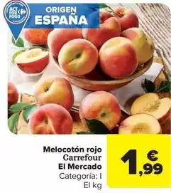 Carrefour Market Carrefour - melocoton rojo oferta