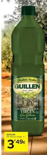 Caprabo Guillen - oli d'oliva verge oferta