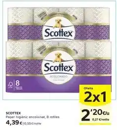 Caprabo Scottex - paper higienic encoixinat oferta