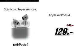 MediaMarkt Apple - airpods 4 oferta