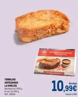 Makro La emilita - torijas artesanas oferta