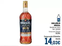 Makro Brugal - ron anejo oferta