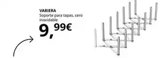 IKEA Variera - soporte para tapas, cero inoxidable oferta