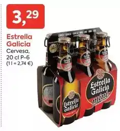 Suma Supermercados Estrella galicia - cervesa oferta