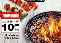 Masymas Brocheta de pollo o cerdo oferta