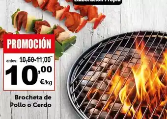 Masymas Brocheta de pollo o cerdo oferta
