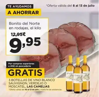 Alimerka Bonito del norte en rodajas oferta