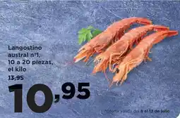 Alimerka Langostino austral n' 1/ 10 a 20 piezas oferta