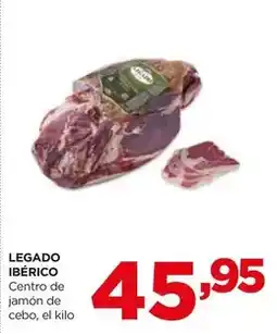 Alimerka Legado ibérico - centro de jamón de cebo oferta