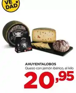 Alimerka Ahuyentalobos - queso con jamón ibérico oferta