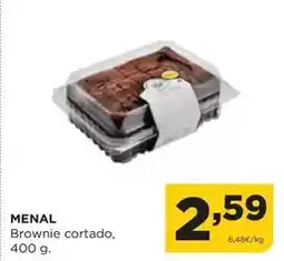 Alimerka Menal - brownie cortado oferta
