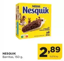 Alimerka Nestlé - nesquik barritas oferta
