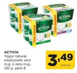 Alimerka Danone - activia yogur natural oferta