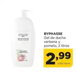 Alimerka Byphasse - gel de ducha verbena y pomelo oferta