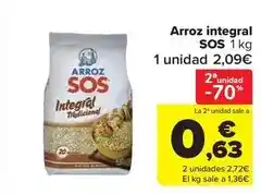 Carrefour Market Sos - arroz integral oferta