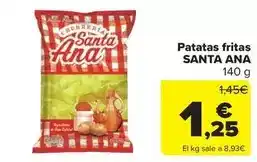 Carrefour Market Santa ana - patatas fritas oferta