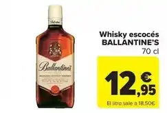 Carrefour Market Ballantine's - whisky escocés oferta