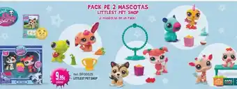 Todojuguete Littlest pet shop - pack pe 2 mascotas oferta