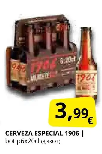 Supermercados MAS ESPECIAL 19060 Cerveza oferta