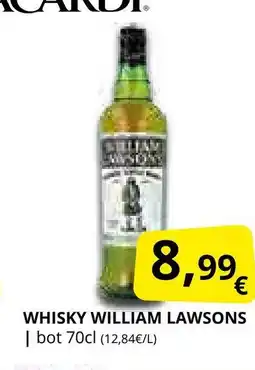 Supermercados MAS WILLIAM LAWSONS Whisky oferta
