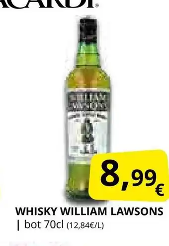 Supermercados MAS WILLIAM LAWSONS Whisky oferta