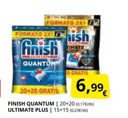 Supermercados MAS FINISH Quantum ultimate plus oferta
