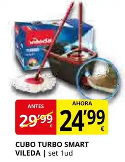 Supermercados MAS VILEDA Cubo turbo smart oferta