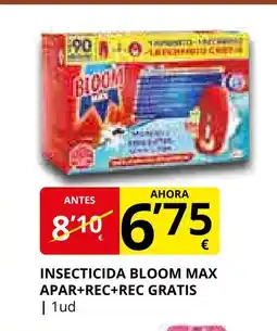 Supermercados MAS Insecticida bloom max apar+rec+rec oferta