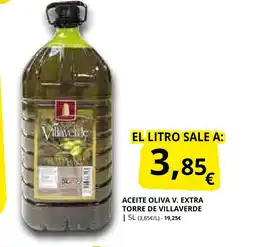 Supermercados MAS Aceite oliva v. extra torre de villaverde oferta