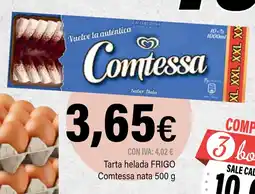 Cash Ifa FRIGO Tarta helada Comtessa nata oferta