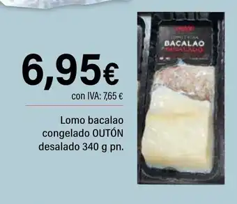 Cash Ifa OUTÓN Lomo bacalao congelado oferta