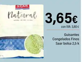 Cash Ifa SAAR Guisantes Congelados Finos oferta