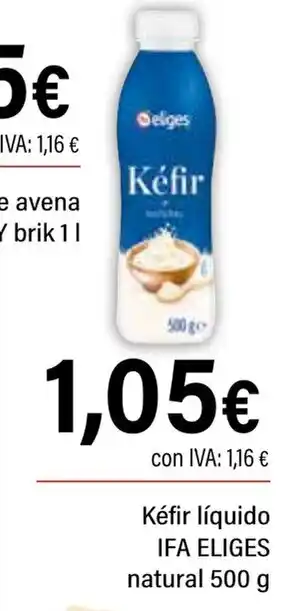 Cash Ifa IFA ELIGES Kéfir líquido oferta