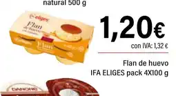 Cash Ifa IFA ELIGES Flan de huevo oferta
