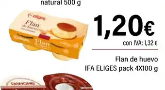 Cash Ifa IFA ELIGES Flan de huevo oferta