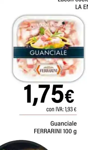 Cash Ifa FERRARINI Guanciale oferta