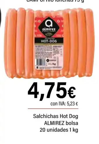 Cash Ifa ALMIREZ Salchichas Hot Dog oferta
