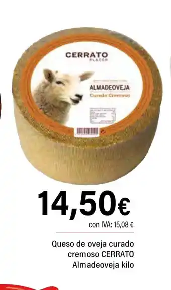 Cash Ifa CERRATO Queso de oveja cremoso oferta