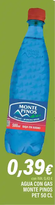 Cash Ifa MONTE PINOS Agua con gas oferta