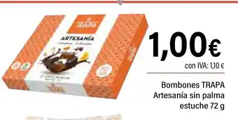 Cash Ifa TRAPA Bombones Artesanía sin palma estuche oferta
