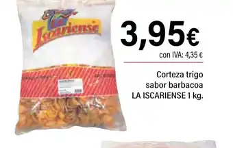 Cash Ifa LA ISCARIENSE Corteza trigo sabor barbacoa oferta