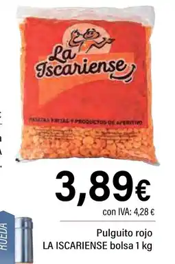 Cash Ifa LA ISCARIENSE Pulguito rojo oferta
