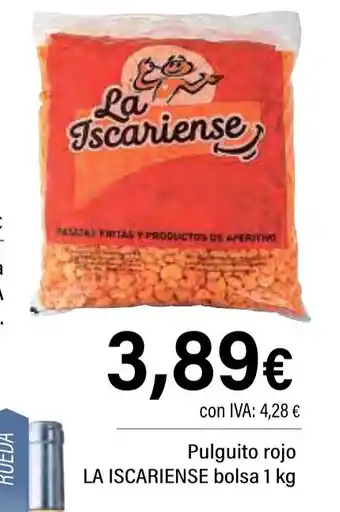 Cash Ifa LA ISCARIENSE Pulguito rojo oferta